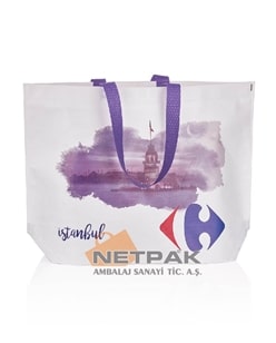 geri dönüşümlü çanta Carrefour Çanta