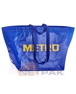 geri dönüşümlü çanta Metro Jüt Çanta