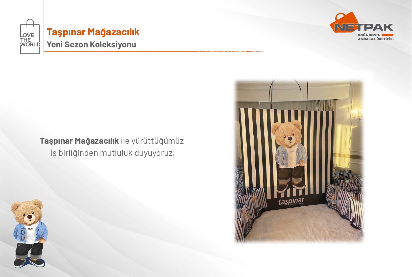 Netpak ve Taşpınar - Sürdürülebilirliğe Renkli Dokunuş