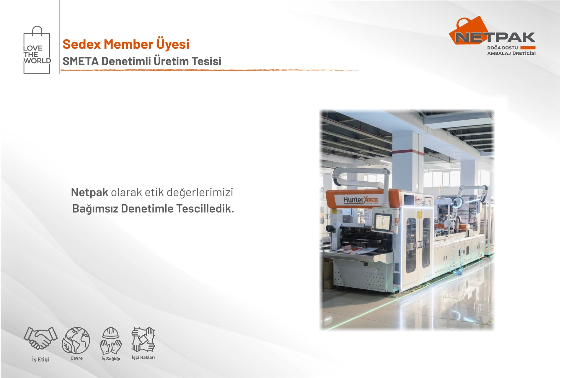 Netpak Ambalaj SMETA 4-Pillar Standartları