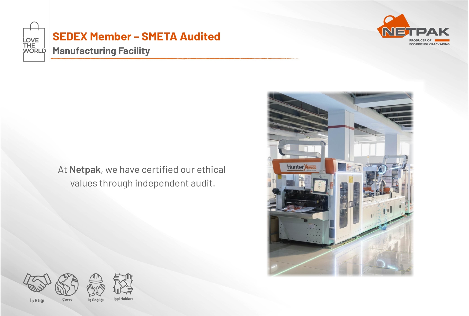 Netpak Ambalaj integrates SMETA 4-Pillar standards