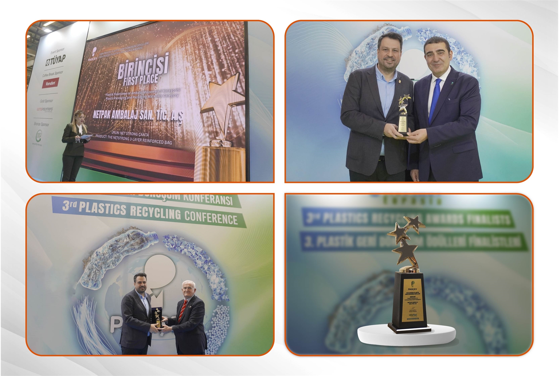 PAGÇEV’den Netpak Ambalaj’a Birincilik Ödülü