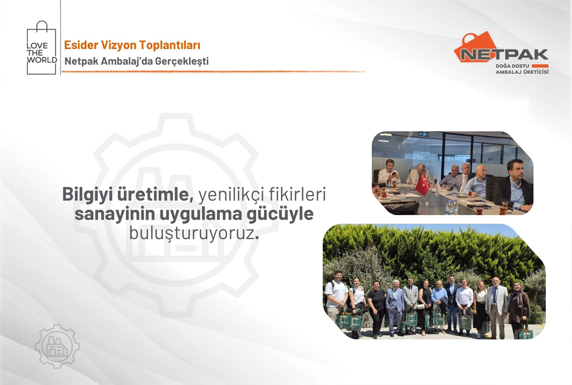 ESİDER Vizyon Toplantıları Netpak Ambalaj’da Gerçekleşti