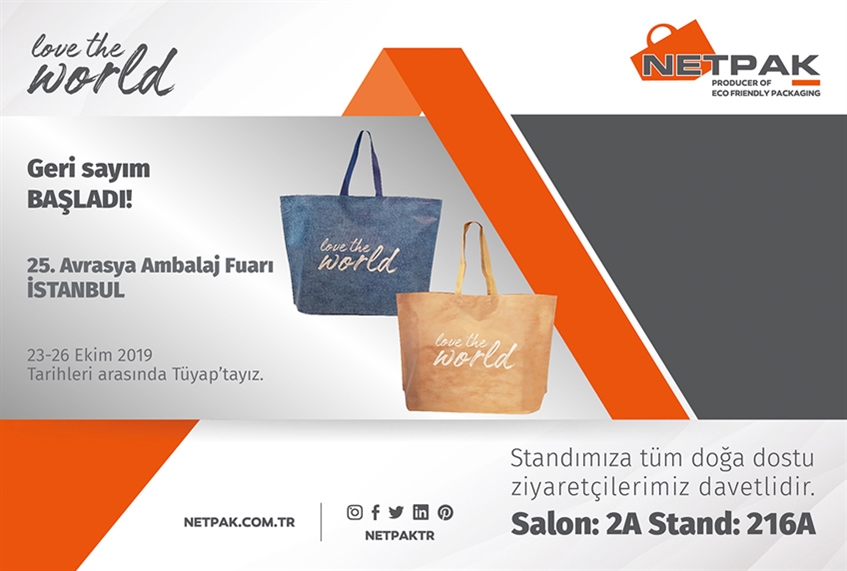 pack expo fuarı Netpak Avrasya Ambalaj Fuarında