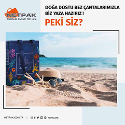 bez çanta Netpak Bez Çantalarla Yaz Festivali Başlıyor