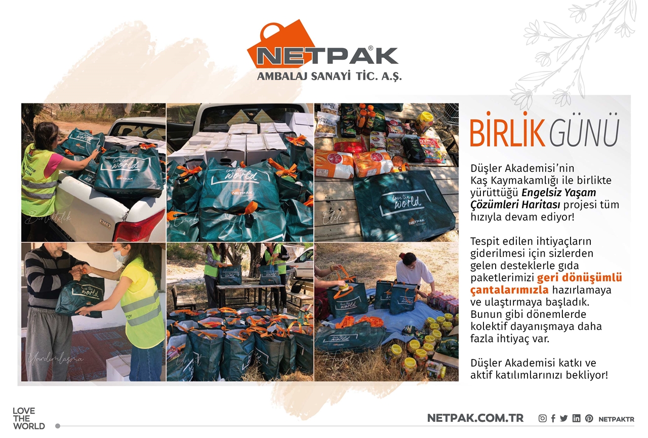 birlik günü Netpak ve Düşler Akademisinden, Birlik Günü