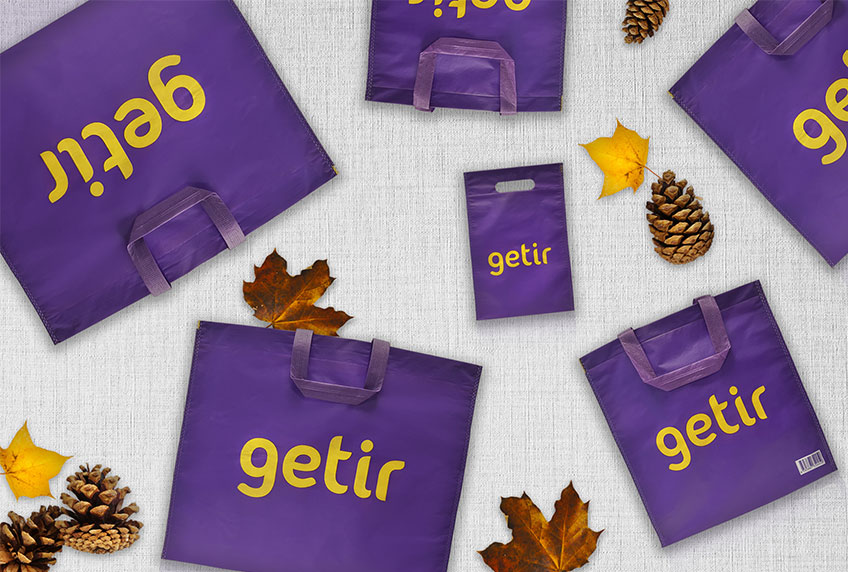 Getir Tote Bags From Netpak