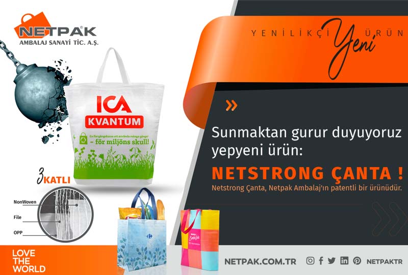 Our Netstrong Tote Bag Packaging Crescent and Star Finalist