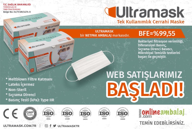 Netpak Tote Bag Brand Ultramask Surgical Mask Web Sales Started!