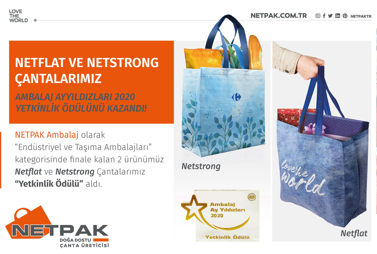 Netpak Tote Bags Wins Packaging Crescents and Stars 2020 Competency Award