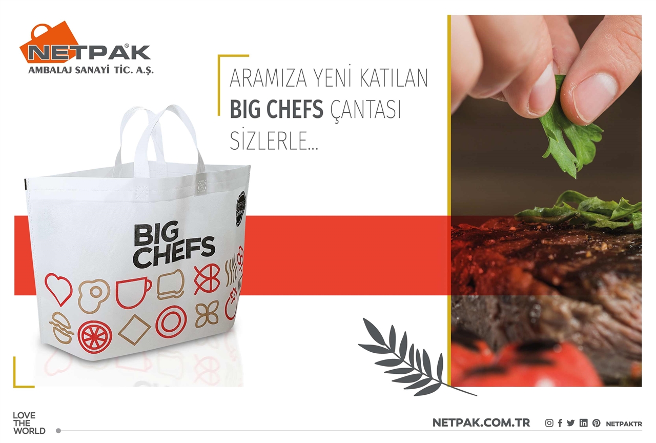 Big Chefs' Choice in Tote Bag: Netpak Tote Bag