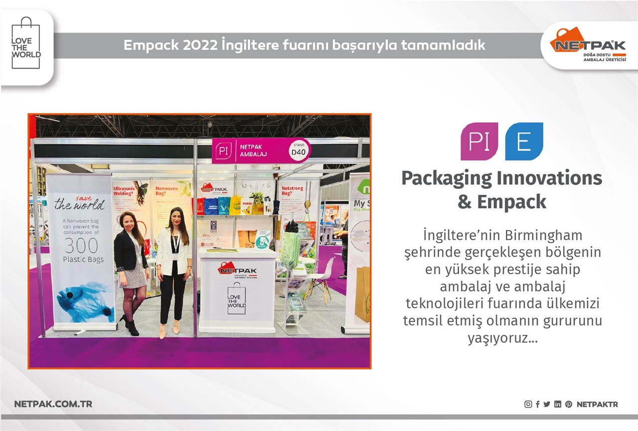  Empack 2022 İngiltere Fuarını Başarıyla Tamamladık...