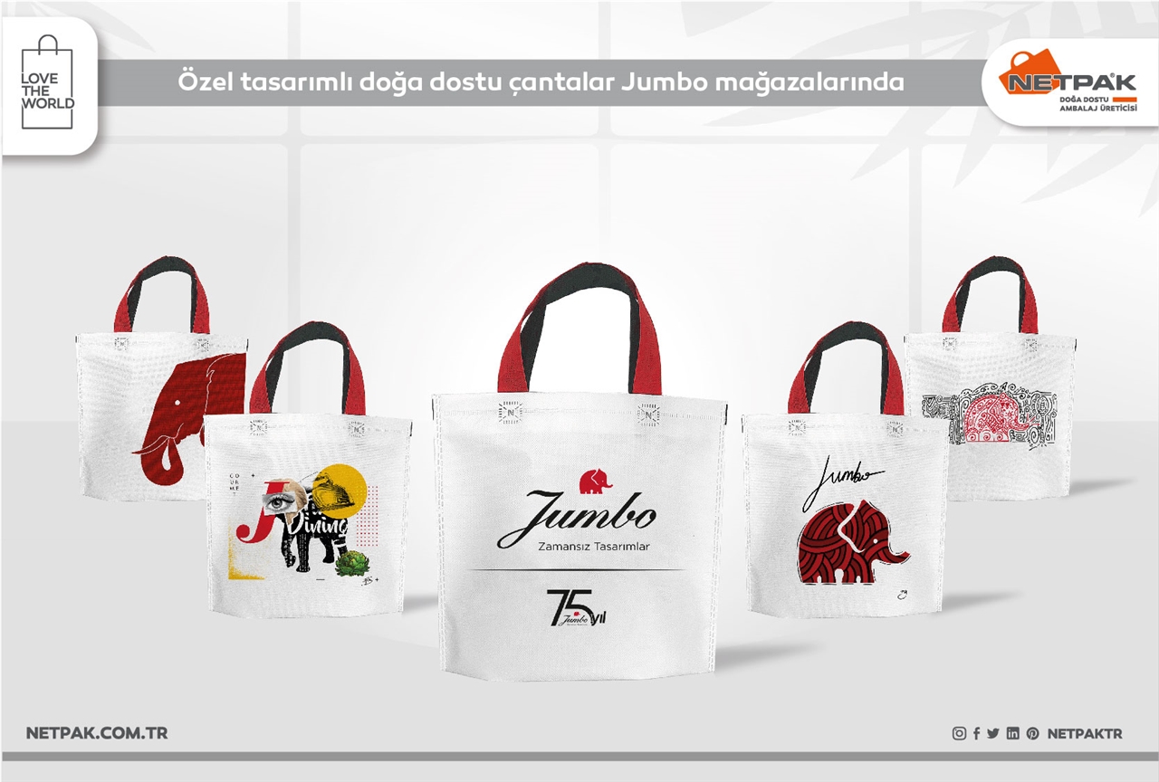 Specially Designed Eco-Friendly Bags are in Jumbo Stores...