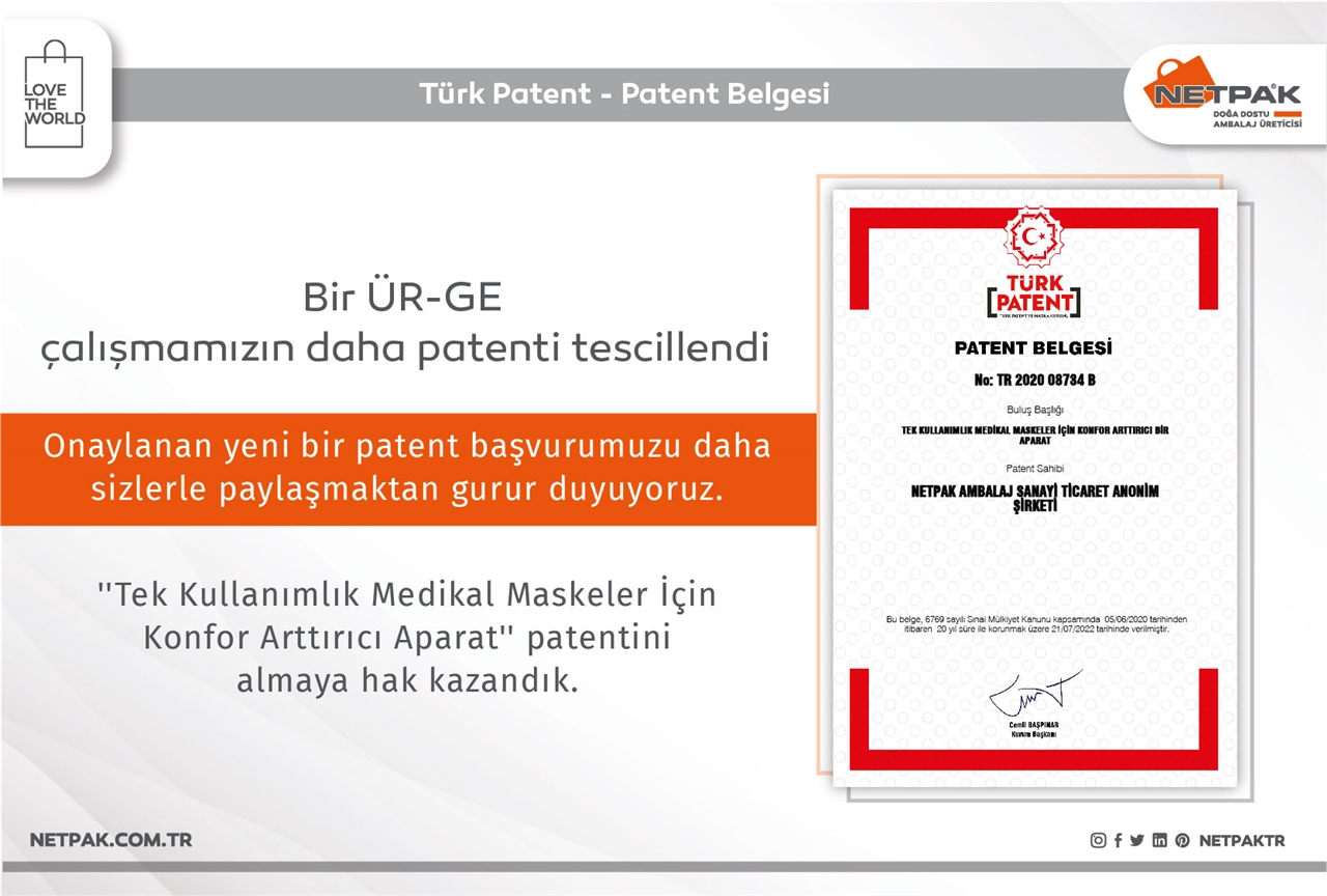 Another Patent of Our P&D Work Has Been Registered...
