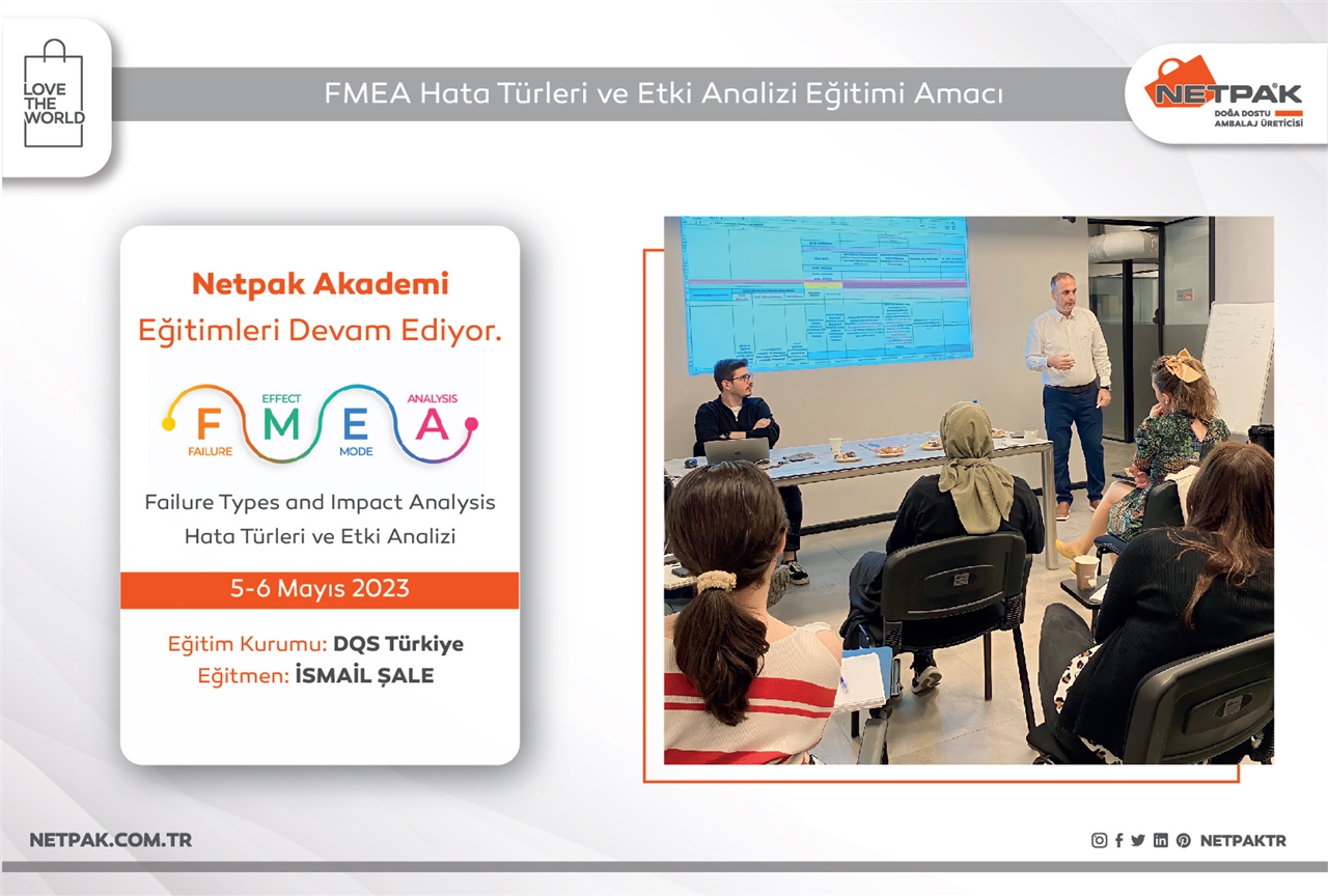  FMEA Hata Türleri ve Etki Analizi Eğitimi Amacı