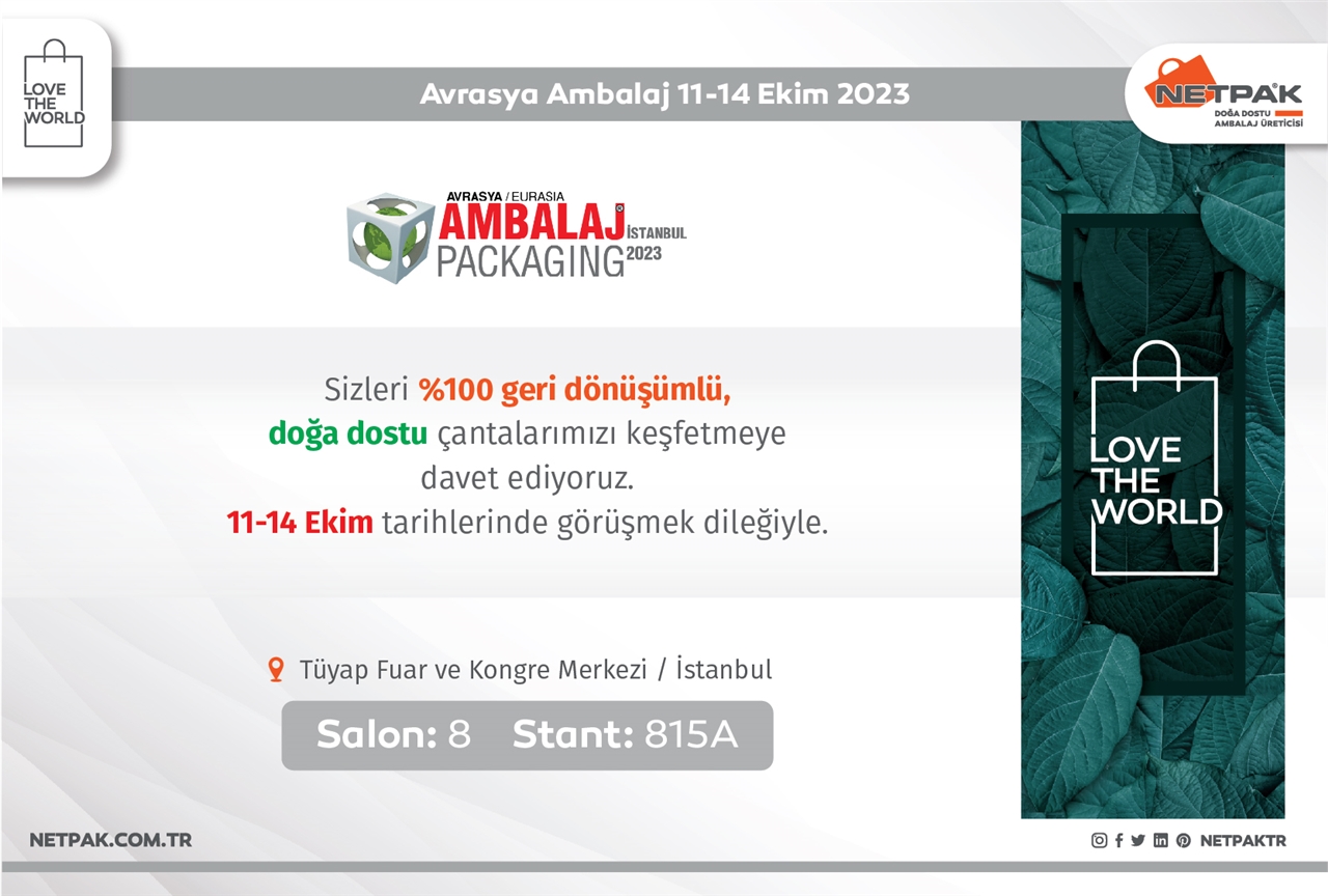 Avrasya Ambalaj 11-14 Ekim 2023