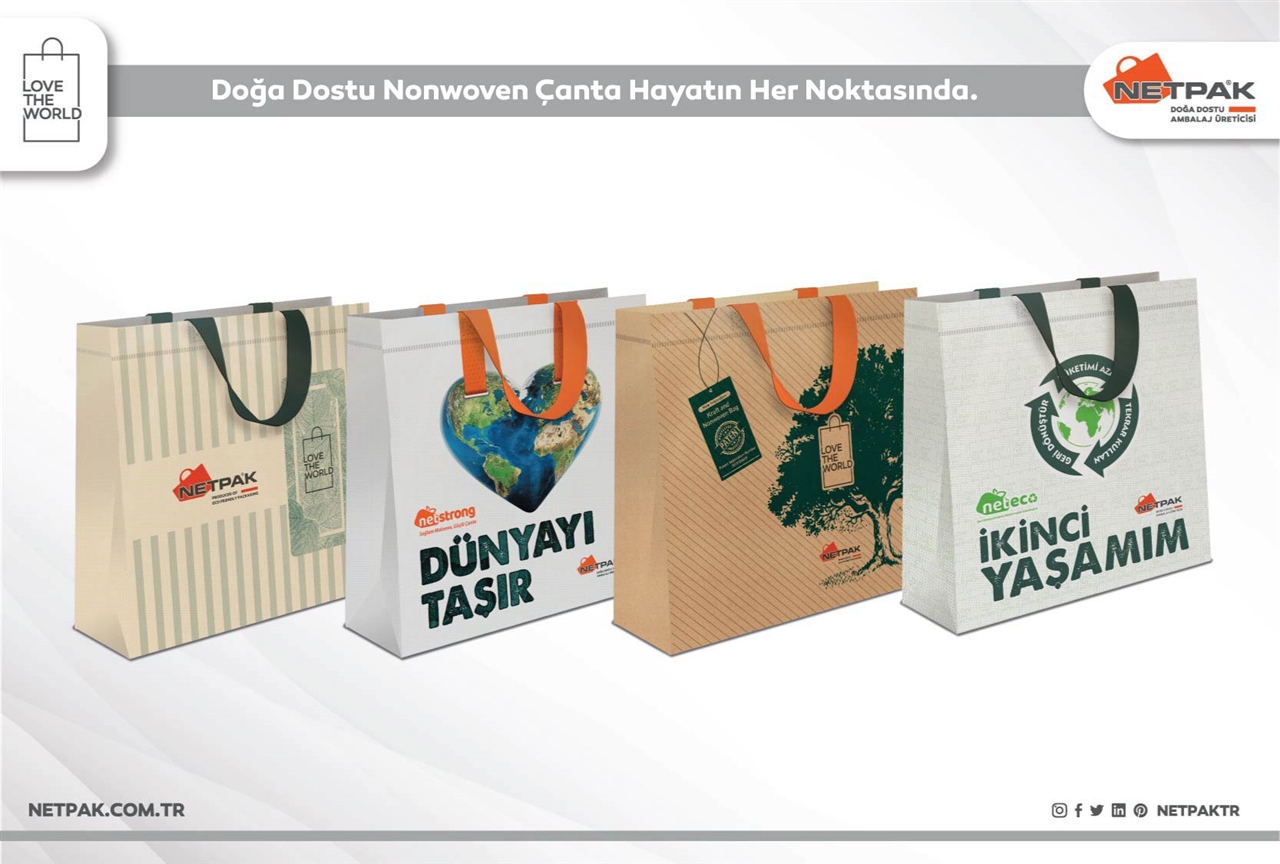  Doğa Dostu Nonwoven Bez Çanta Hayatın Her Noktasında.