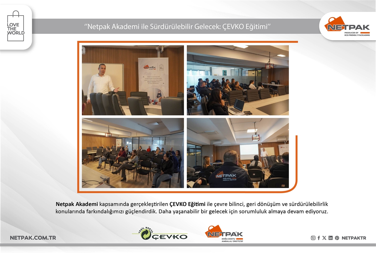 Geleceğe Yatırım: Netpak Akademi’de ÇEVKO ile Çevre Bilinci Eğitimi
