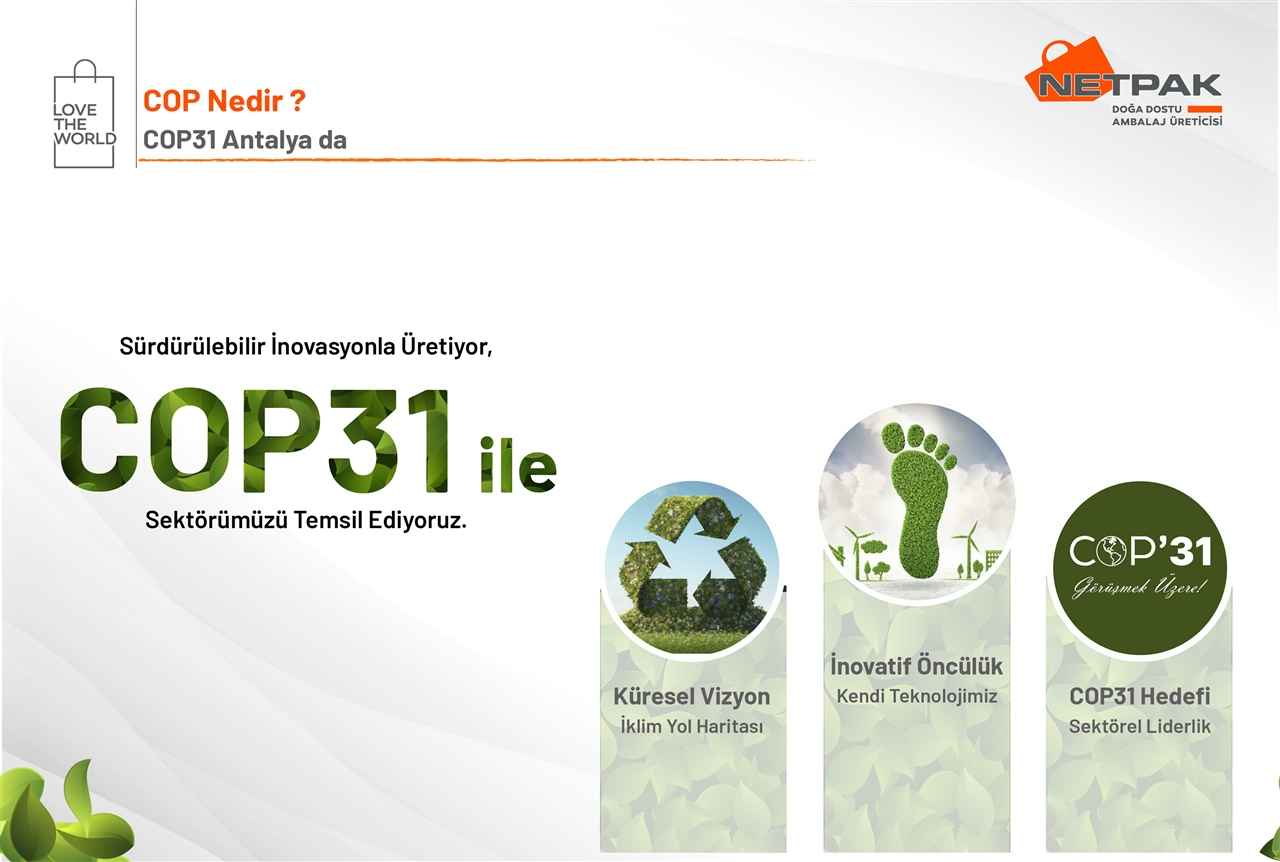 COP Nedir? İklim İçin Netpak Çözümleri