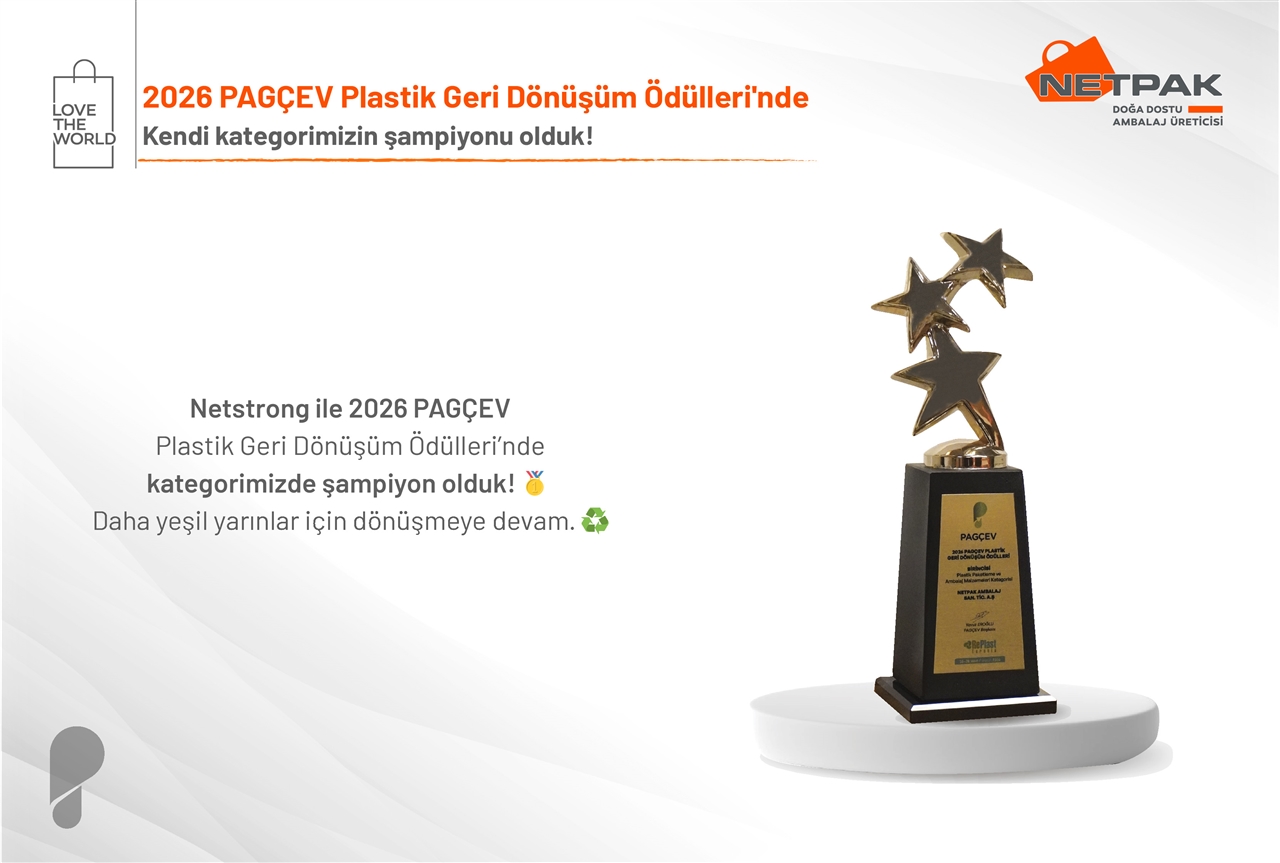 PAGÇEV’den Netpak Ambalaj’a Birincilik Ödülü!