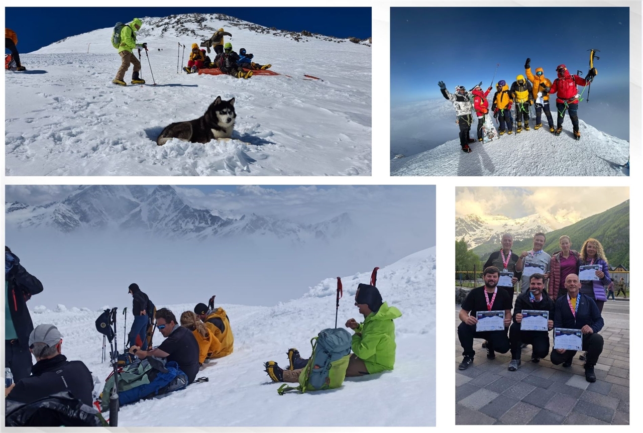 sponsored by netpak ambalaj Successful Ascent of Mount Elbrus Sponsored by Netpak Ambalaj
