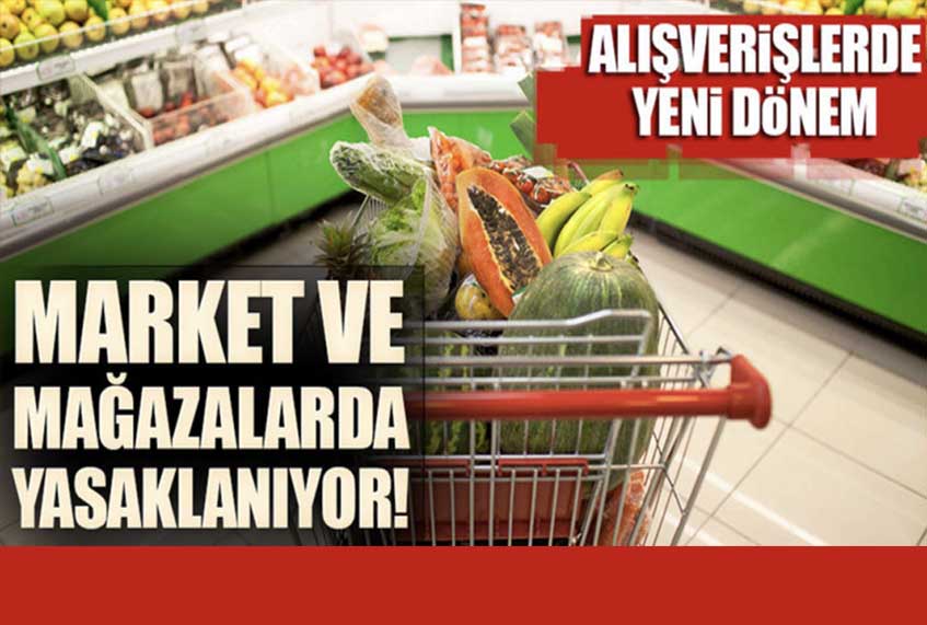  Plastik Poşet Yasağı. 2018 Yılında Marketlerde Poşet Kullanımı Azalacak