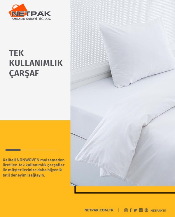 Tek kullanımlık Yastık Kılıfı ve Çarşaf1