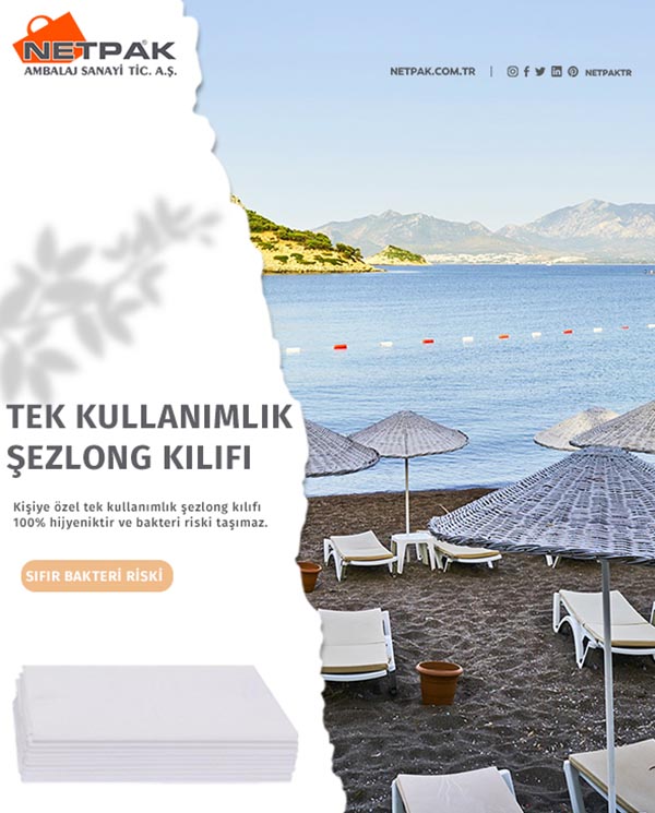 Tek Kullanımlık Şezlong Kılıfı