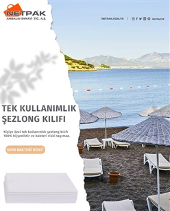  Tek Kullanımlık Şezlong Kılıfı